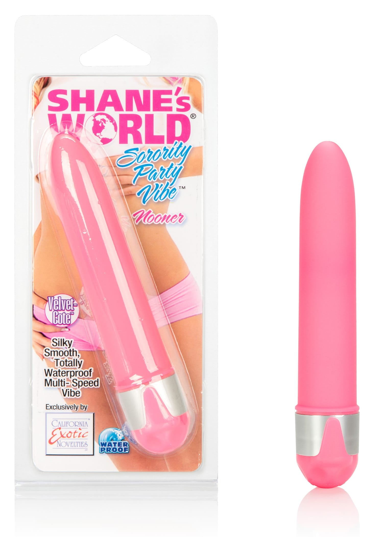 Tapping Vibrators Shanes Worlds Sorority Party Vibe Nooner - Pink