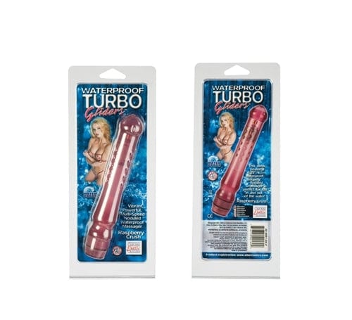Tapping Vibrators Waterproof Turbo Glider - Raspberry Crush