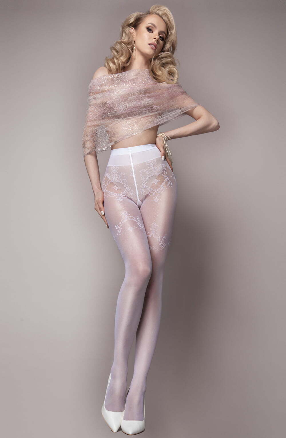 Tights Ballerina 581 White Tights