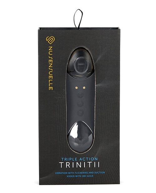 Tongue Toys Nu Sensuelle Trinitii Tongue Vibe - 18k Gold