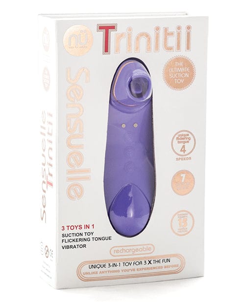 Tongue Toys Nu Sensuelle Trinitii Tongue Vibe - Ultra Violet