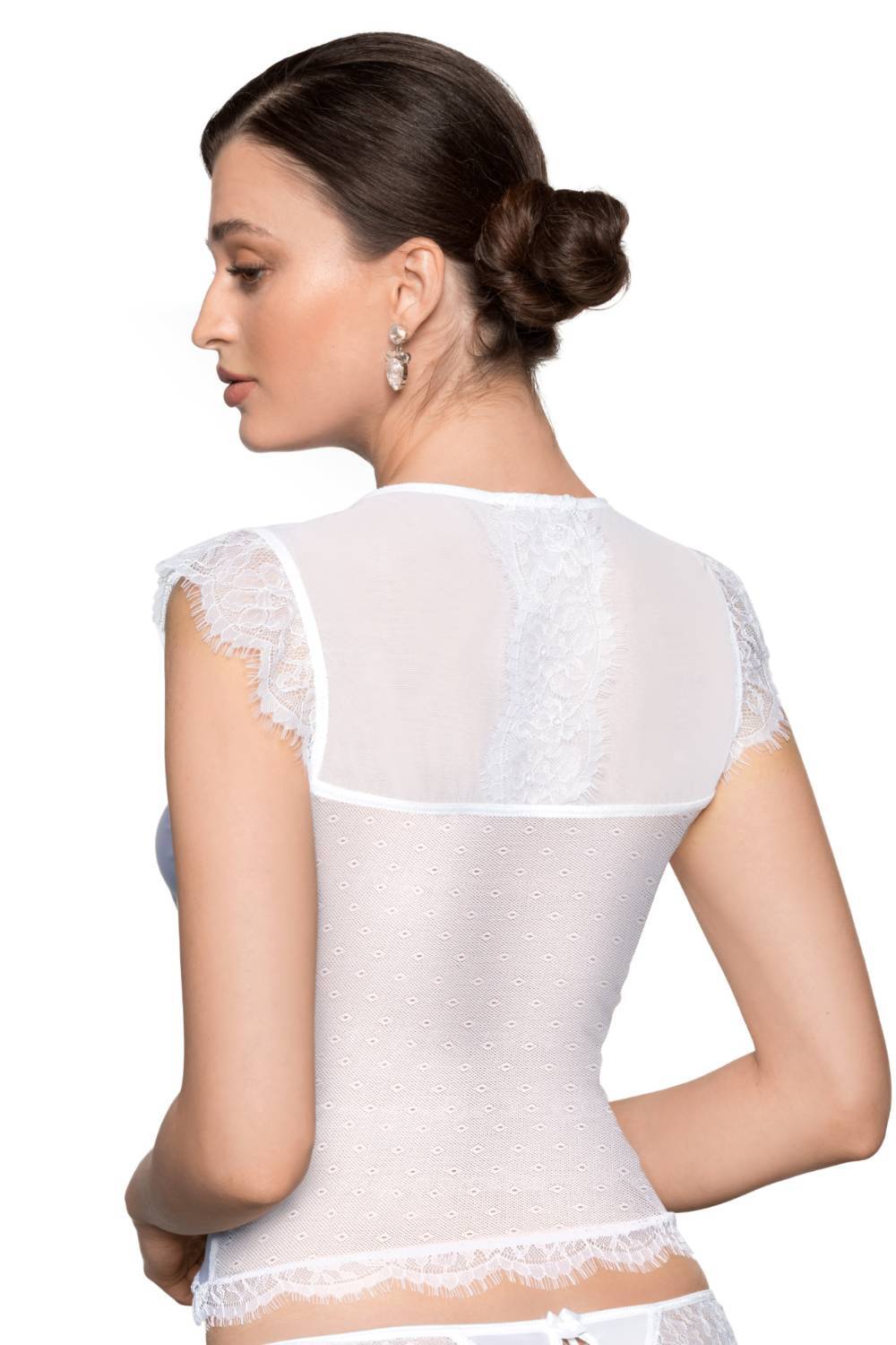 Tops Roza Erii White SHIRT