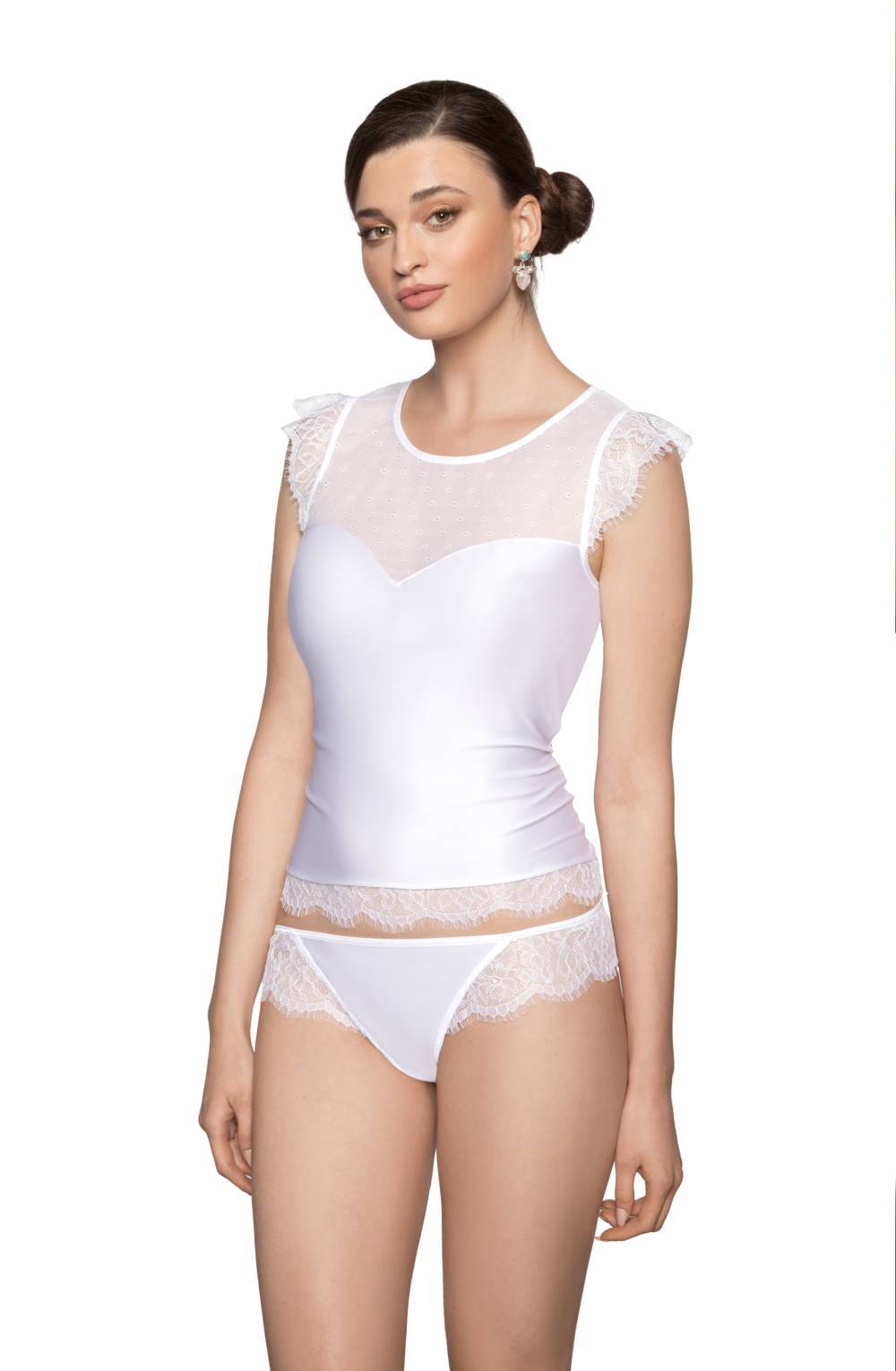 Tops Roza Erii White SHIRT