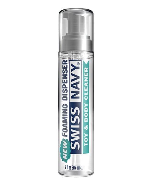 Swiss Navy toy and body foaming cleaner 7 oz pump