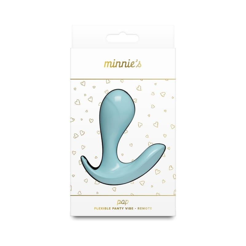 Vibes - Clitoral & G-Spot Minnie's Pop Remote Blue