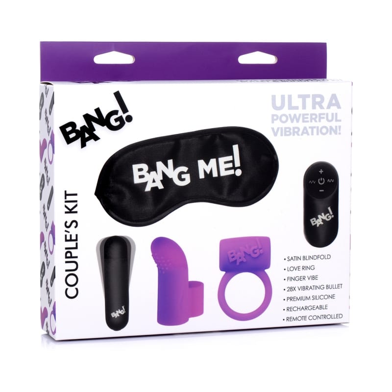 Vibes - Kits BANG! Couple's Love Ring Kit Purple