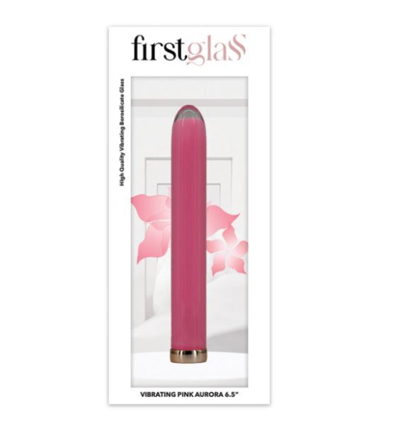 Vibrators First glass vibe aurora light pink
