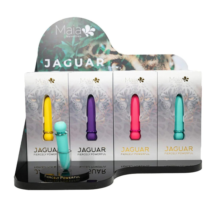 Vibrators Jaguar Bullet Display Stand 12 Pc Plus 1 Tester