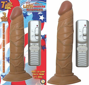 Vibrators Latin american whoppers 7in vibrating dong