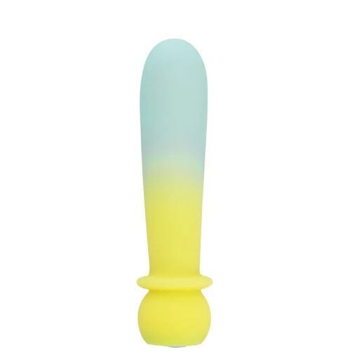 Vibrators Symba flexible bullet jagua power yellow/teal smooth