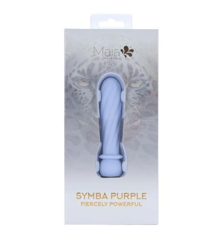 Vibrators Symba flexible bullet jaguar power purple swirl