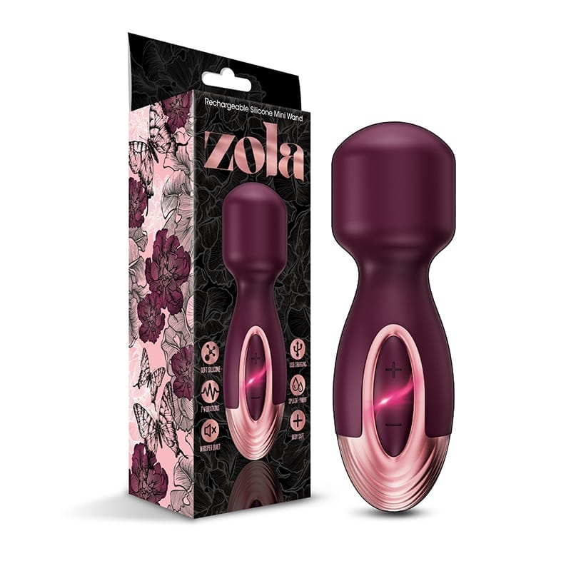 Wands - Wand Massagers Zola Rechargeable Silicone Mini Wand