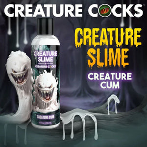 Water Based Lubricants 8oz Creature Slime Creature Cum Unscented Jizz - Lubricant - Clear