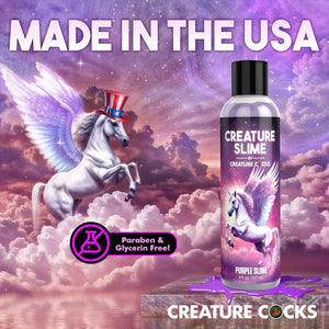 Water Based Lubricants 8oz Creature Slime Purple Slime Water-Based - Lubricant
