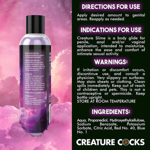 Water Based Lubricants 8oz Creature Slime Purple Slime Water-Based - Lubricant