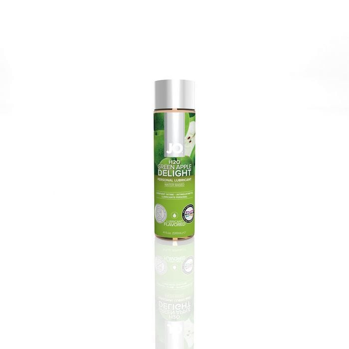 Water-Based Lubricants System JO H2O Green Apple Flavored Lubricant - 4 oz
