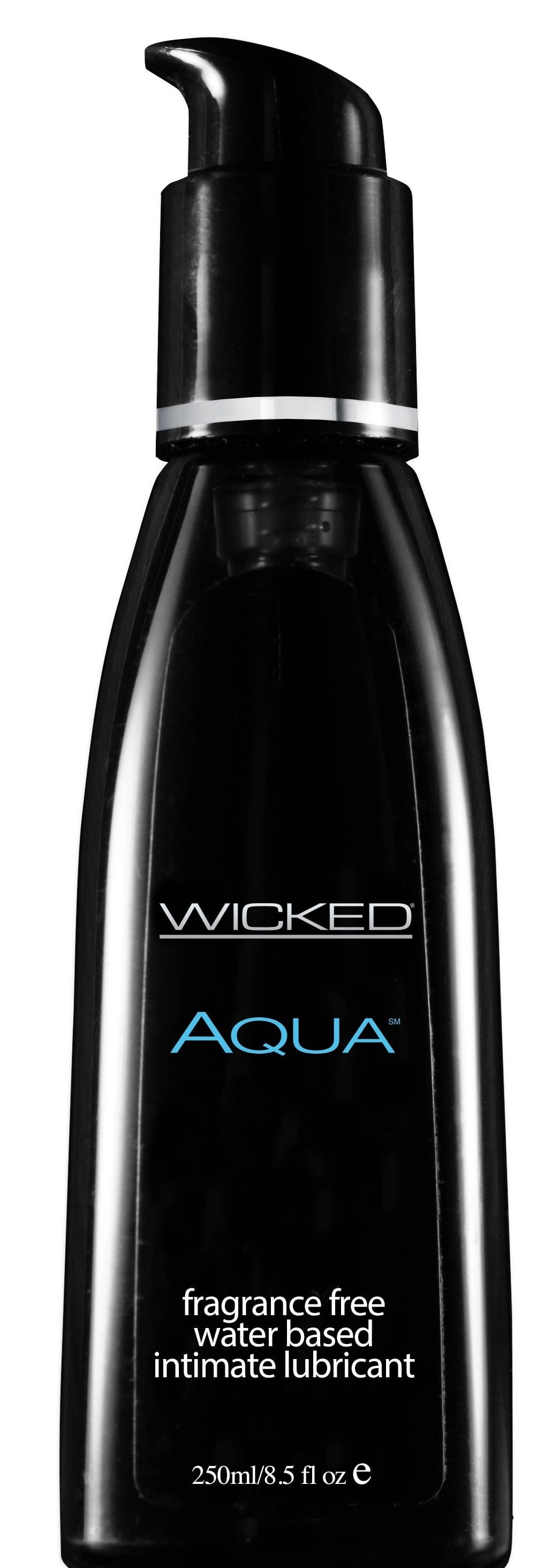 Water Based Lubricants Wicked Aqua Fragrance-Free Water-Based Lubricant - 8.5 oz