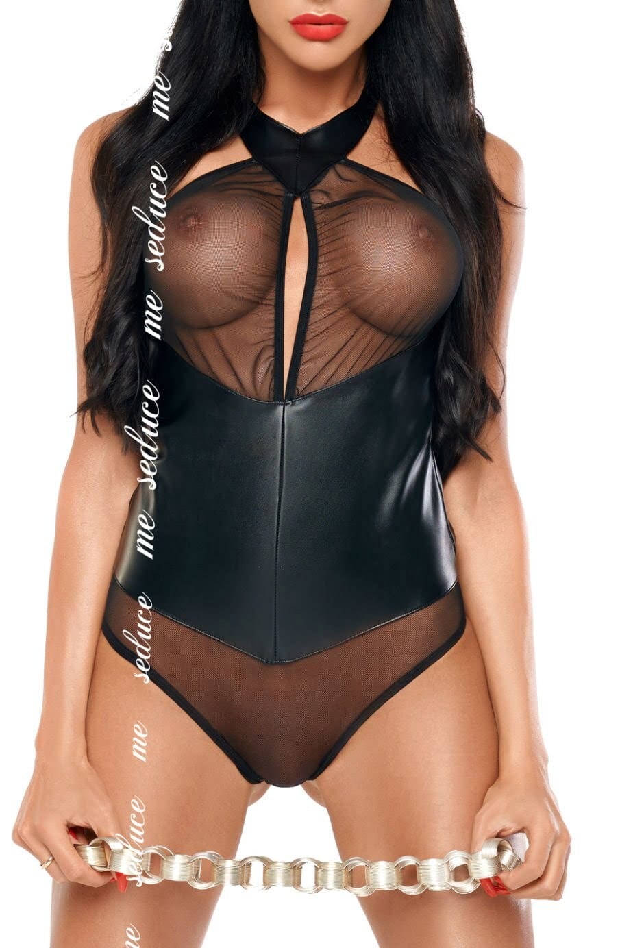 Wet Look Imane Black