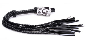 Whips & Floggers 8 Tail Braided Flogger