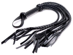 Whips & Floggers 8 Tail Braided Flogger