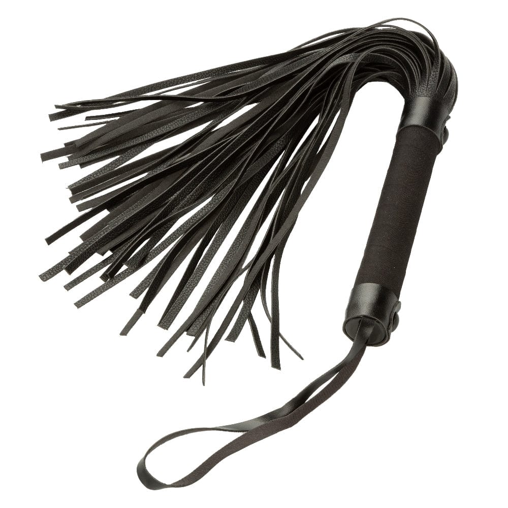 Whips & Floggers Nocturnal Collection Flogger - Black