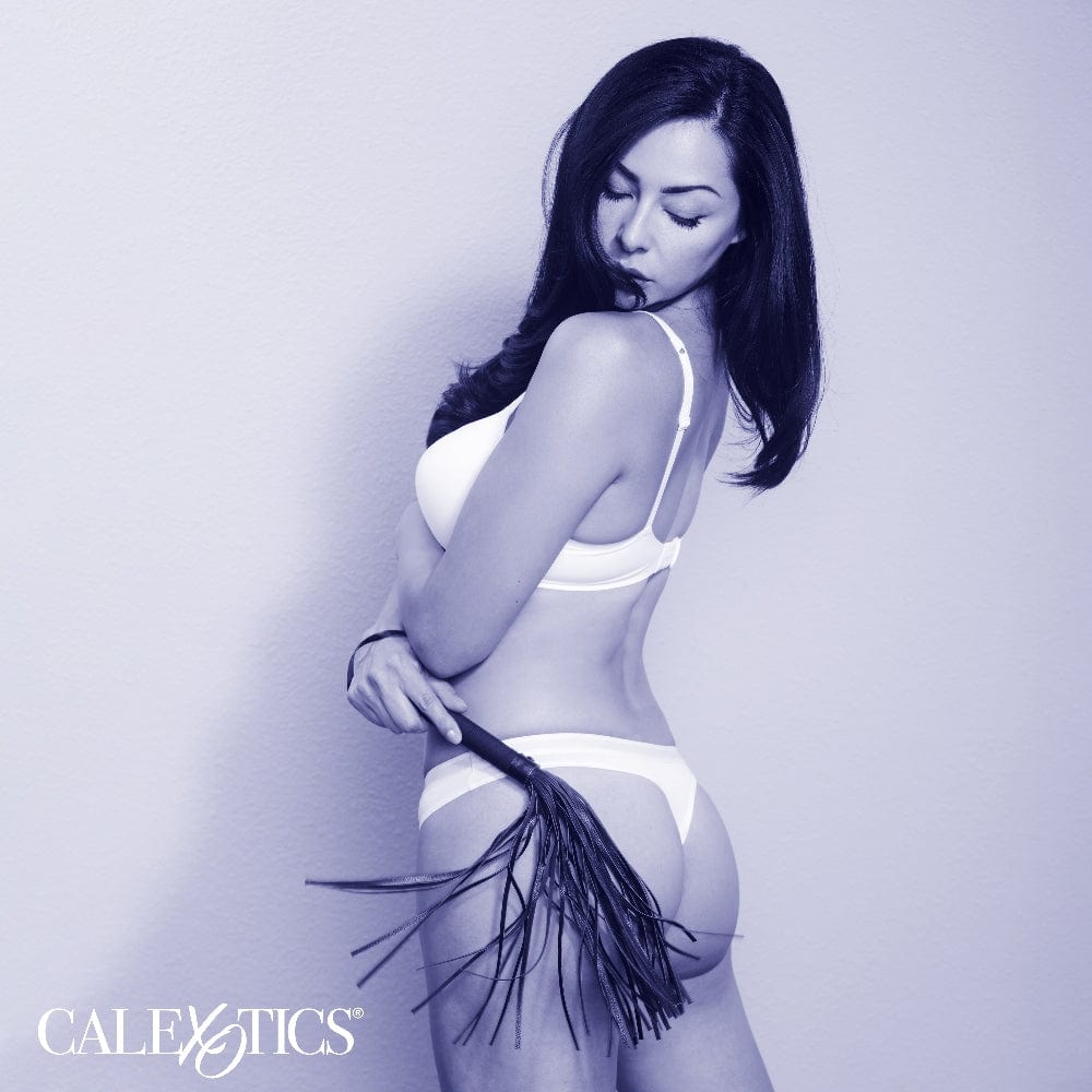 Whips & Floggers Nocturnal Collection Flogger - Black