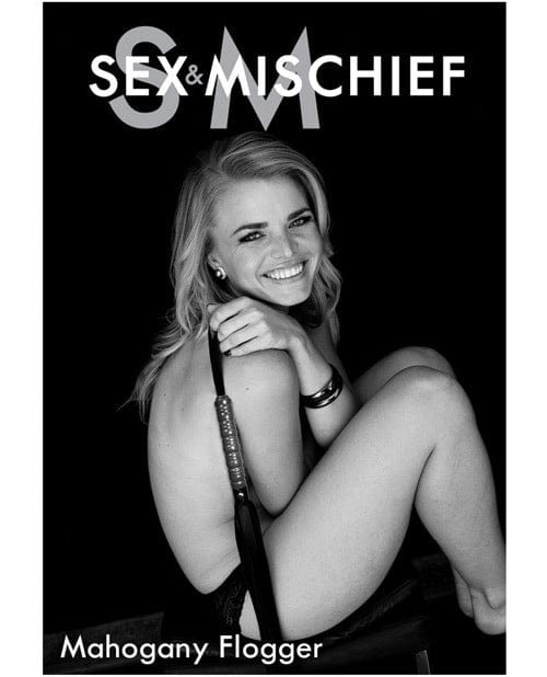 Whips Sex & Mischief Mahogany Flogger