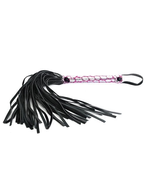 Whips Spartacus Faux Leather Flogger - Pink
