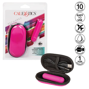 Wireless Rechargeable Hideaway Bullet - Pink