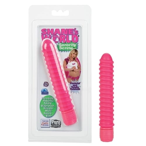 Wireless Vibrators Shanes World Sorority Screw Vibe - Pink