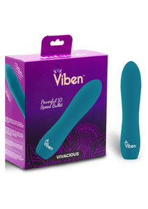 Wireless Vivacious - Ocean - Intense 10-Function Bullet