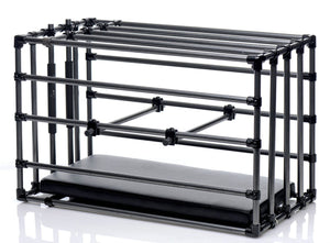 Wrist & Ankle Restraints Kennel Adjustable Cage With Padded Board