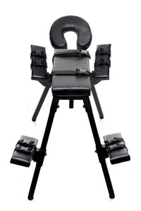 Wrist & Ankle Restraints Obedience Extreme Sex Bench With Restraint Straps