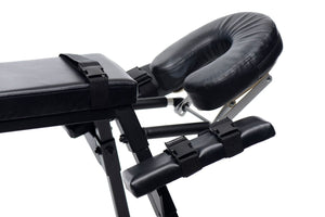 Wrist & Ankle Restraints Obedience Extreme Sex Bench With Restraint Straps
