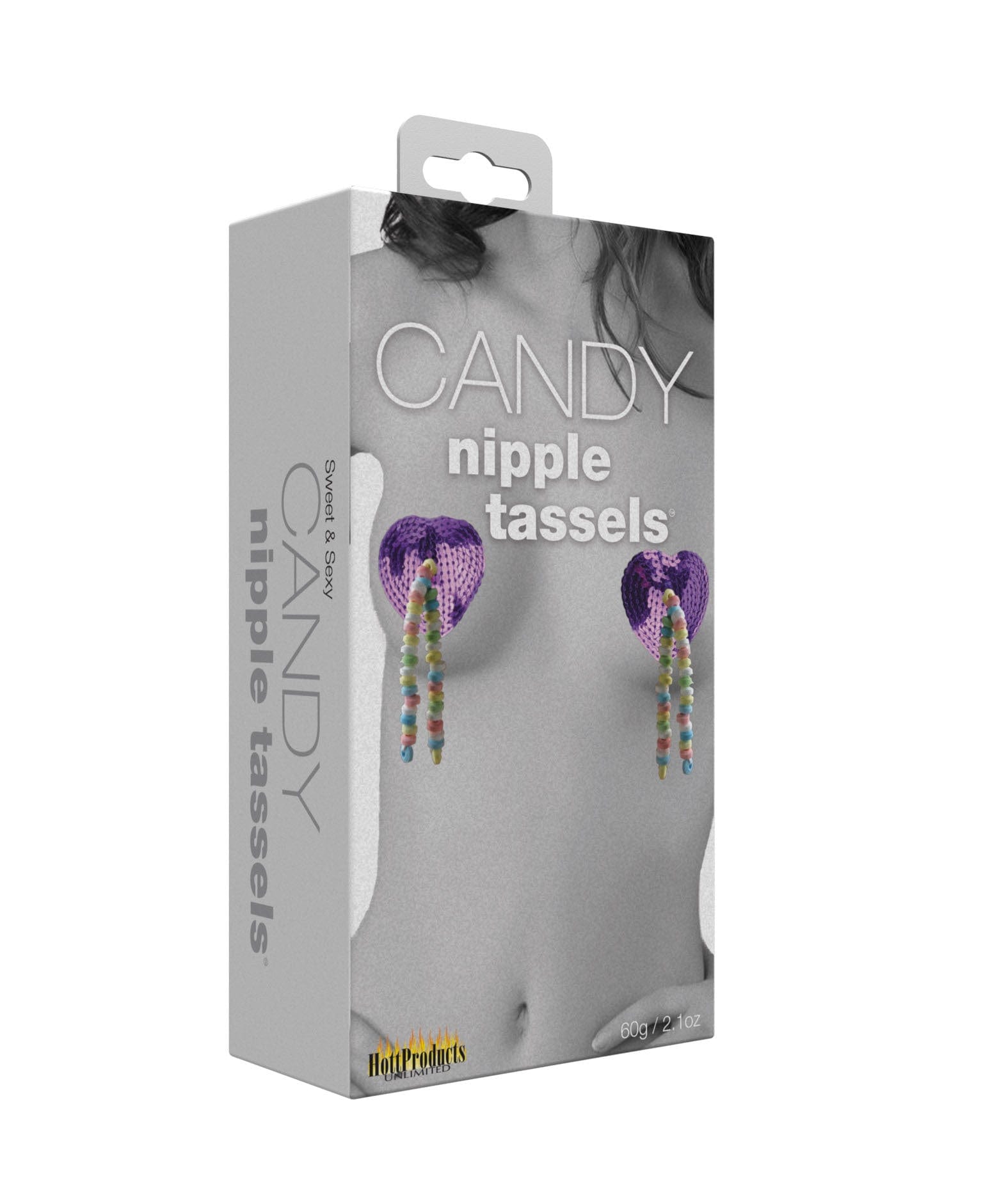 X-Rated Candy Candy Nipple Tassles 2.1 Oz