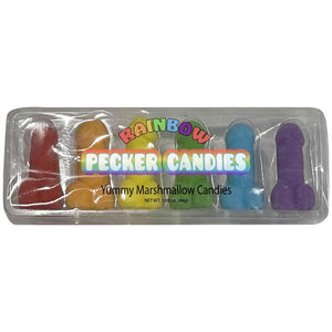 X-Rated Candy Rainbow Pecker Candies