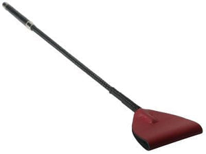Master Series Crops Red Leather Riding Crop