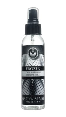 Master Series Desensitizers and Stimulants Master Series Frozen Deep Throat Desensitizing 4 oz Spray