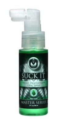 Master Series Desensitizers and Stimulants Suck It Throat Desensitizing Oral Sex Spray - 2 oz