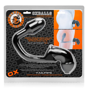 Men - Chastity and Cages OxBalls Tailpipe Chastity Cock-Lock&Plug
