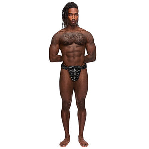 Men - Underwear MP  Leather Taurs Blk 1SZ
