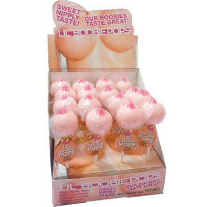 Sex Supply Shop Edibles - Candy Lil Boobie Pops Lollipops 9/Dp