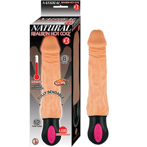 Sex Supply Shop Vibes - Bendable Natural Realskin Hot Cock #3 Flesh