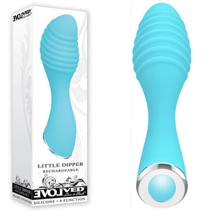 Compact silicone vibe