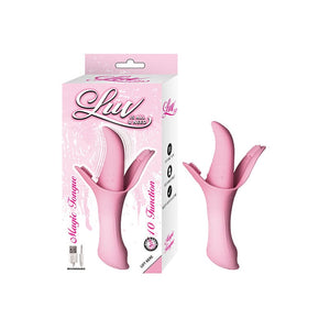 Sex Supply Shop Vibes - Clitoral & G-Spot Luv Magic Tongue Pink