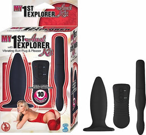 Vibrators My 1st anal explorer kit black